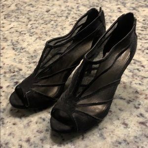 Marinelli peep toe heels size 9 shoes